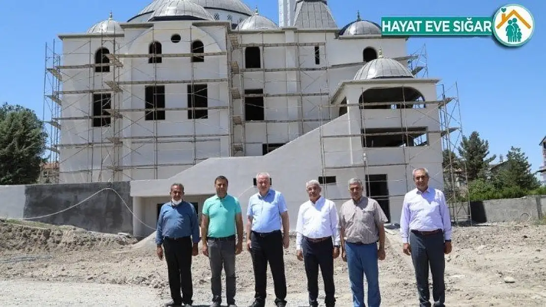 Battalgazi Alacakapı merkez cami ibadete açılmayı bekliyor