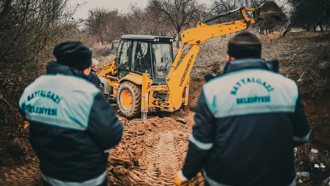 Yenice Mahallesi'nde Alt Yapı Ve Stabilize Çalışması