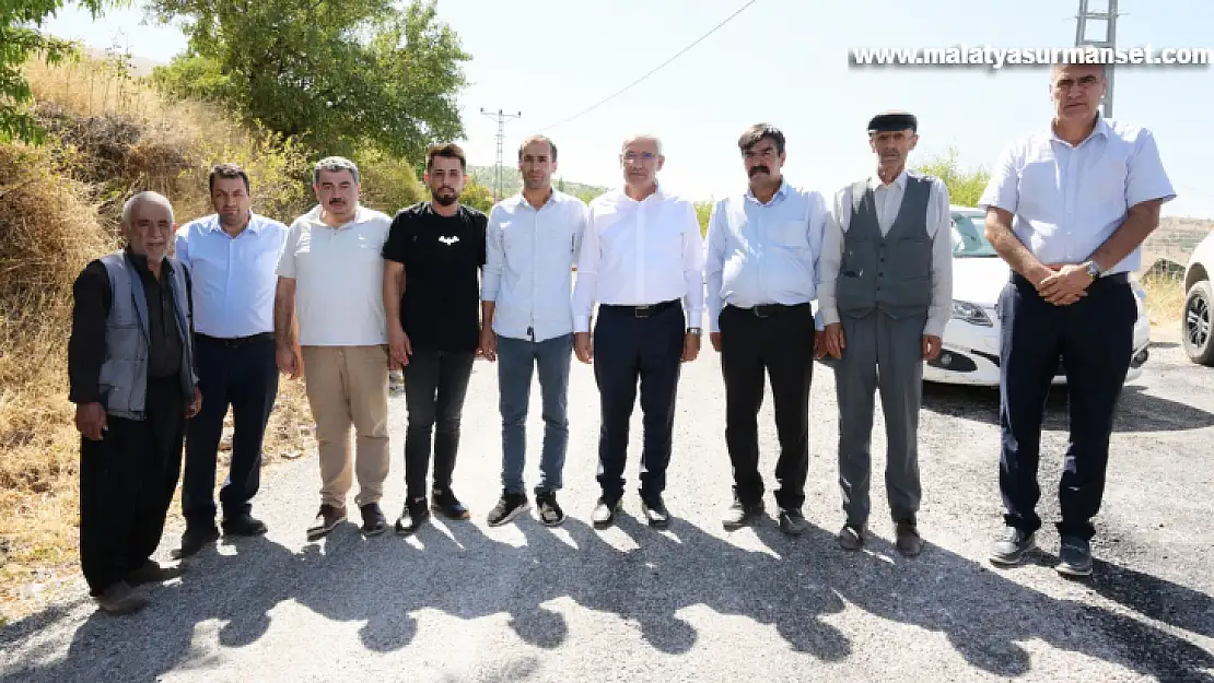 Battalgazi Belediyesi Hisartepe Mahallesi'de Asfaltız Yol Bırakmadı