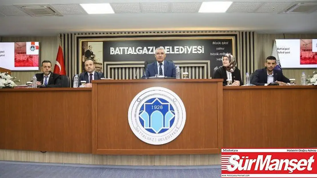 Battalgazi Belediyesi meclisi kasım ayı ilk toplantısını gerçekleştirdi