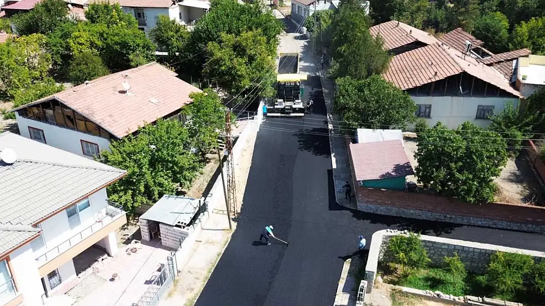 Battalgazi Belediyesinden asfalt çalışması