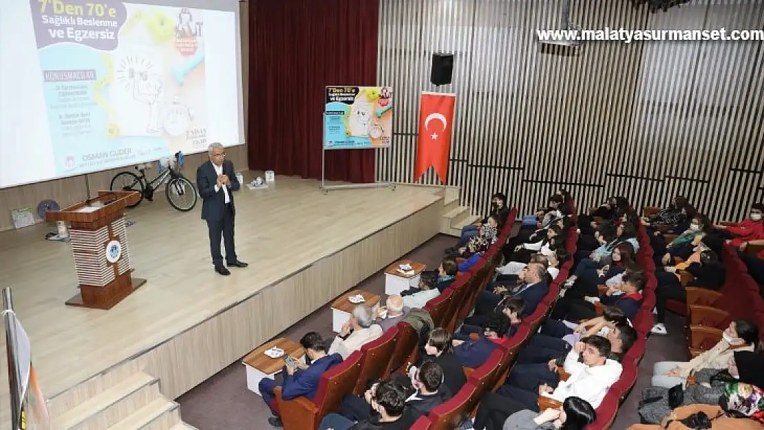 Battalgazi'de 7'den 70'e ilgi gören konferans