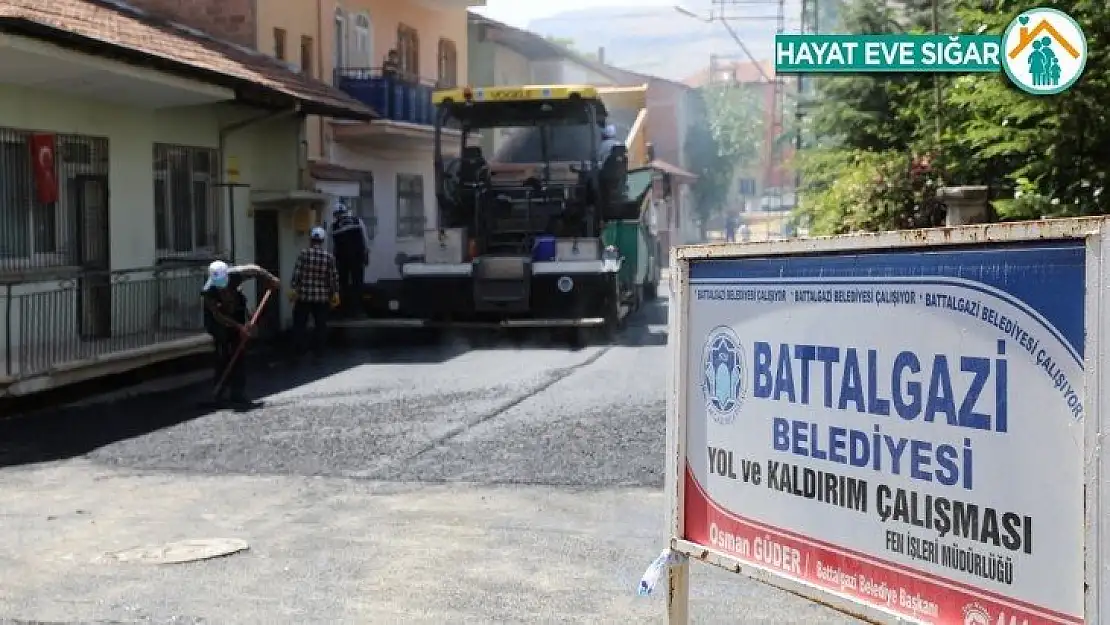 Battalgazi'de asfaltsız yol kalmıyor