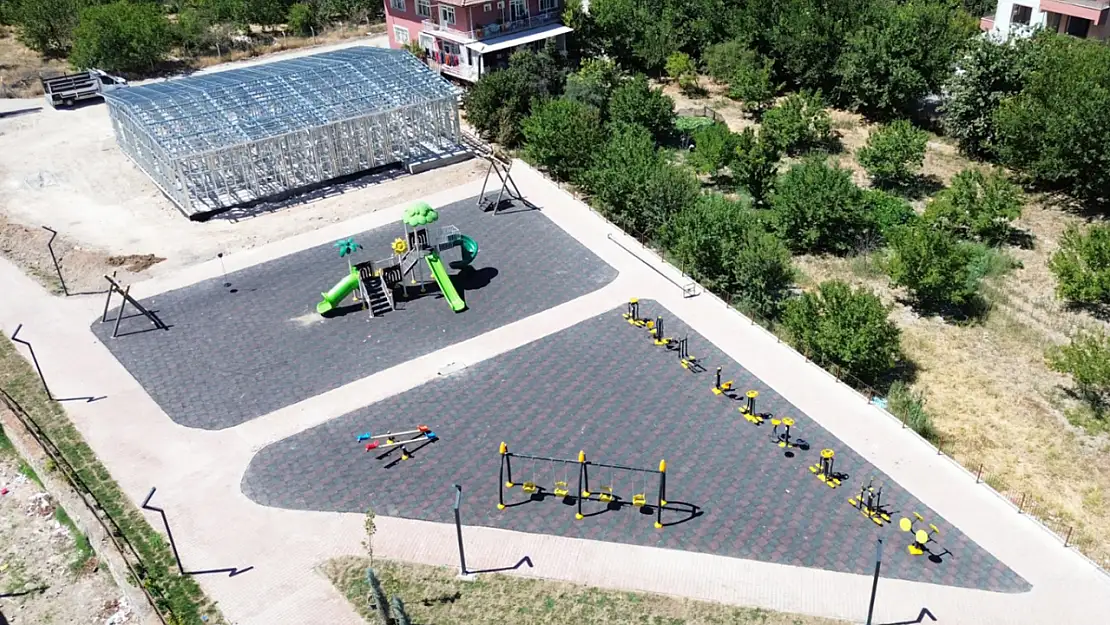 Battalgazi'de parklar yenilendi yeşil alanlar genişletildi