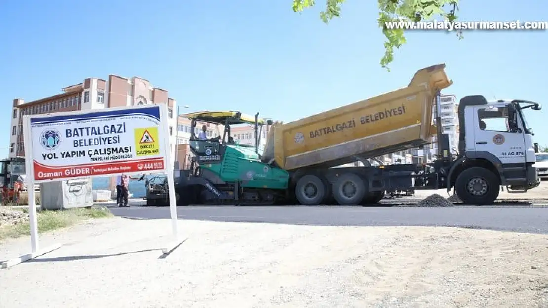 Battalgazi'deki göz kamaştıran ulaşım yatırımları sürüyor