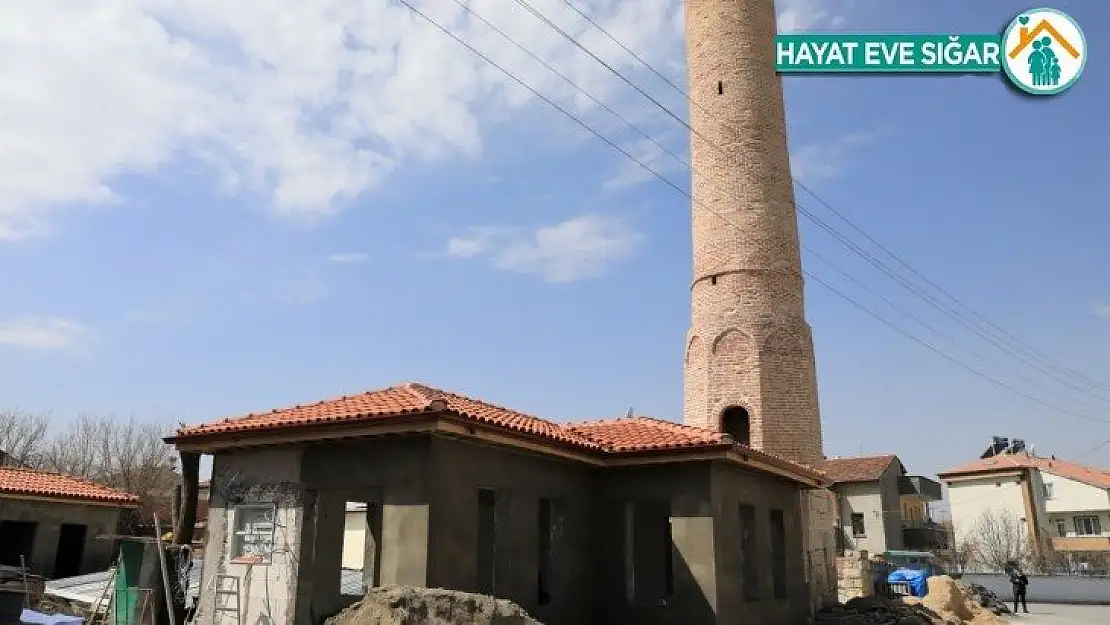 Battalgazi'deki tarihi mekanlarda restorasyon çalışmaları sürüyor