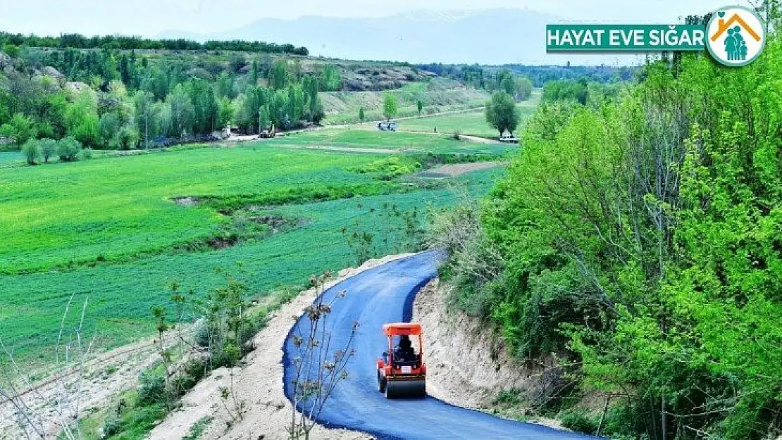 Batuhan için yollar asfaltlanıyor