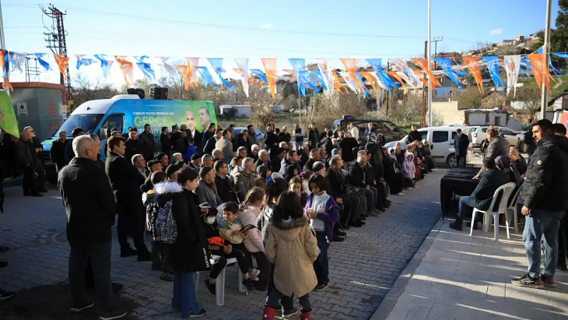 Bayram Taşkın: Durmadan yorulmadan hizmet edeceğiz