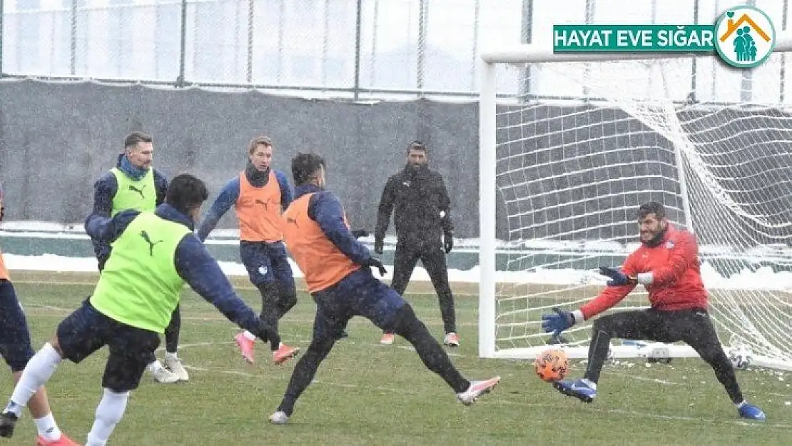 BB Erzurumspor Hatayspor hazırlıklarını sürdürdü