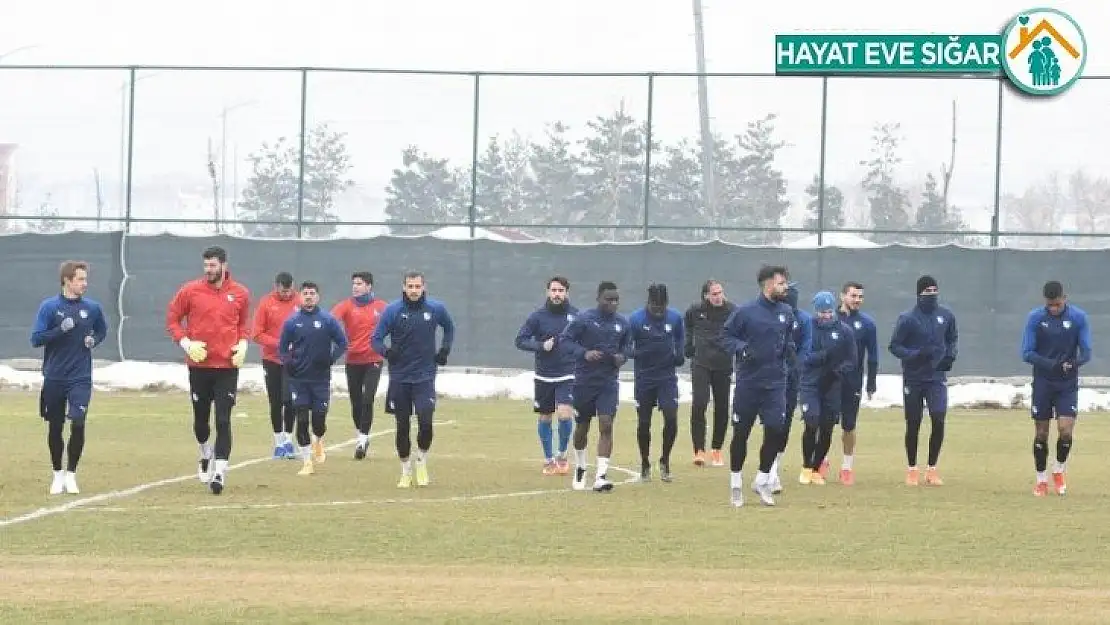 BB Erzurumspor, Kayserispor maçı hazırlıklarını sürdürdü