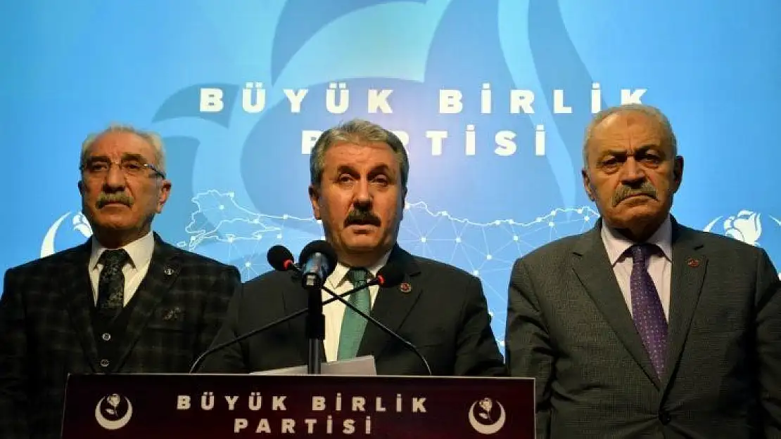 BBP Başkanlık Divanı İdlib için toplandı