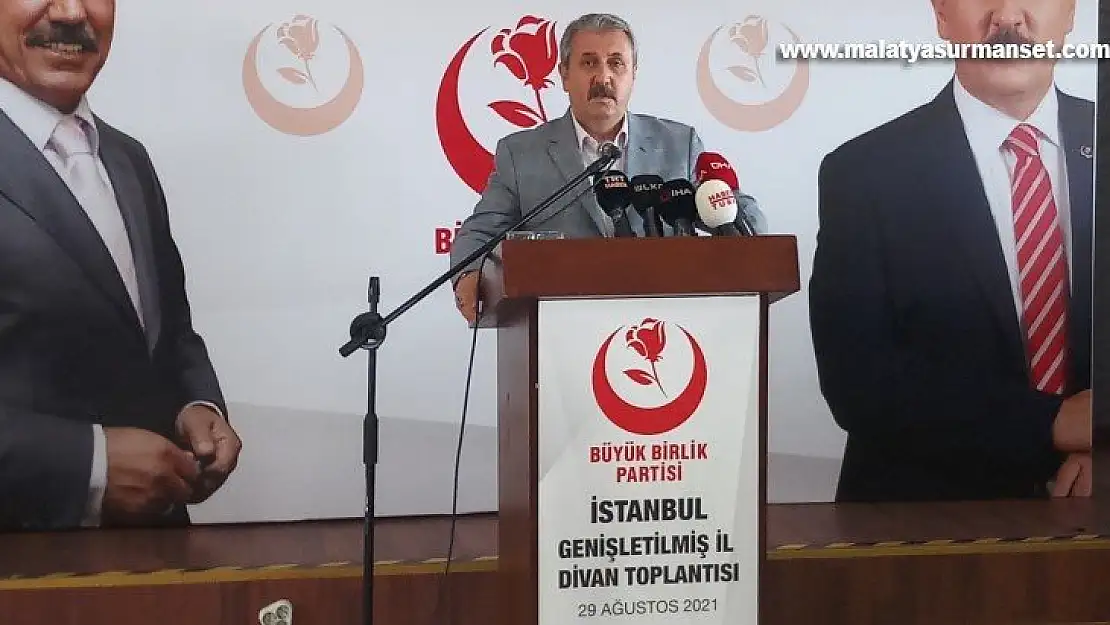 BBP Genel Başkanı Destici'den Afganistan açıklaması