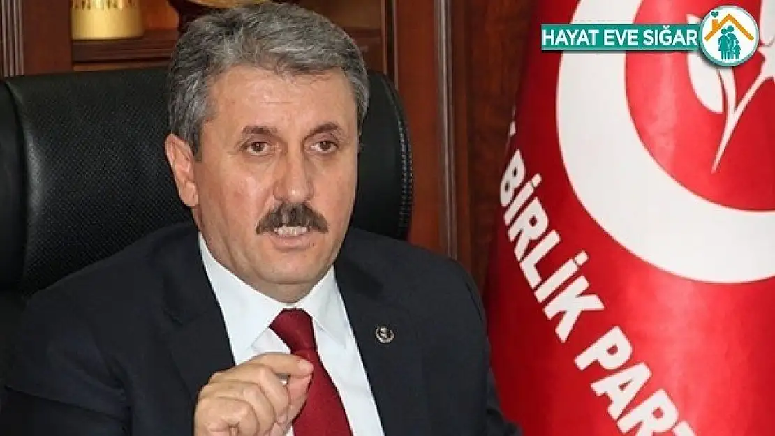 BBP Genel Başkanı Mustafa Destici'den Tokat Gibi Cevap