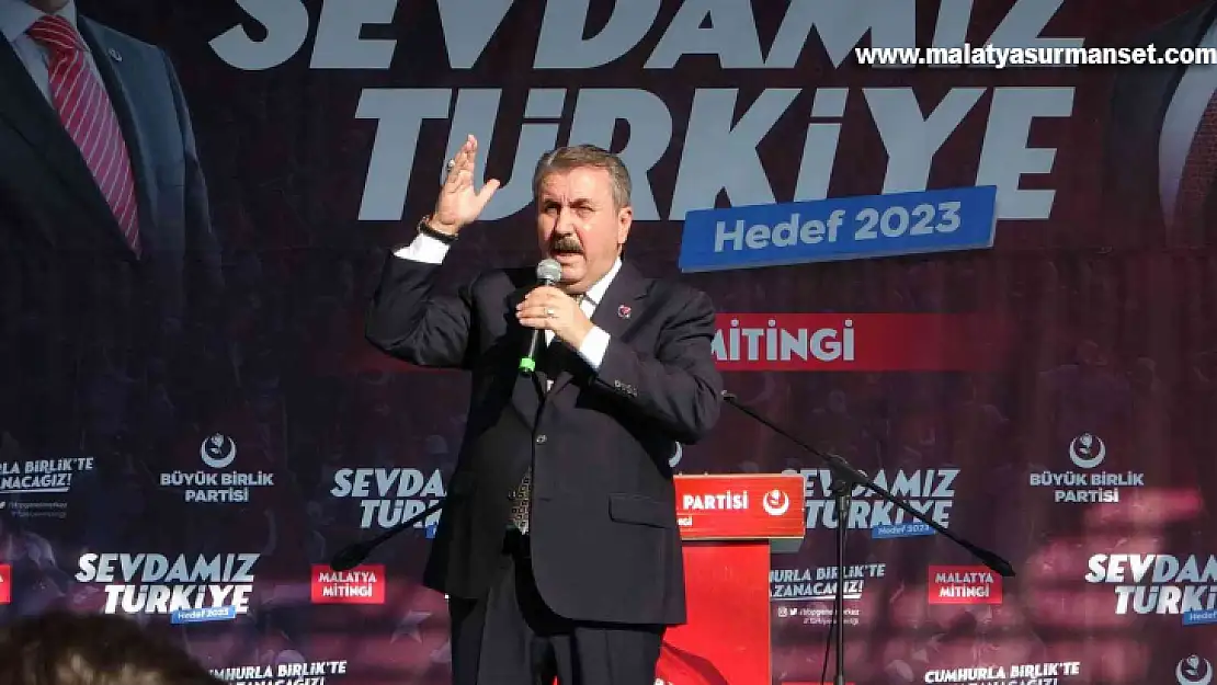 BBP Lideri Destici: 'Suriye'de bir terör devleti kurulmasına müsaade etmeyeceğiz'