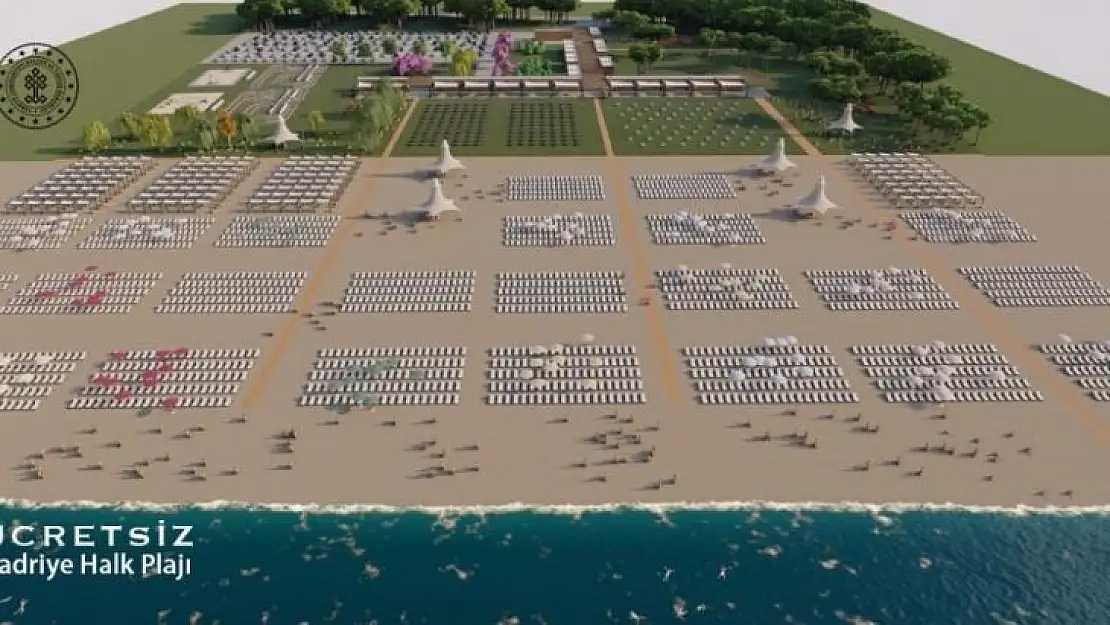 Belek'te bu yaz iki ücretsiz halk plajı hizmete girecek