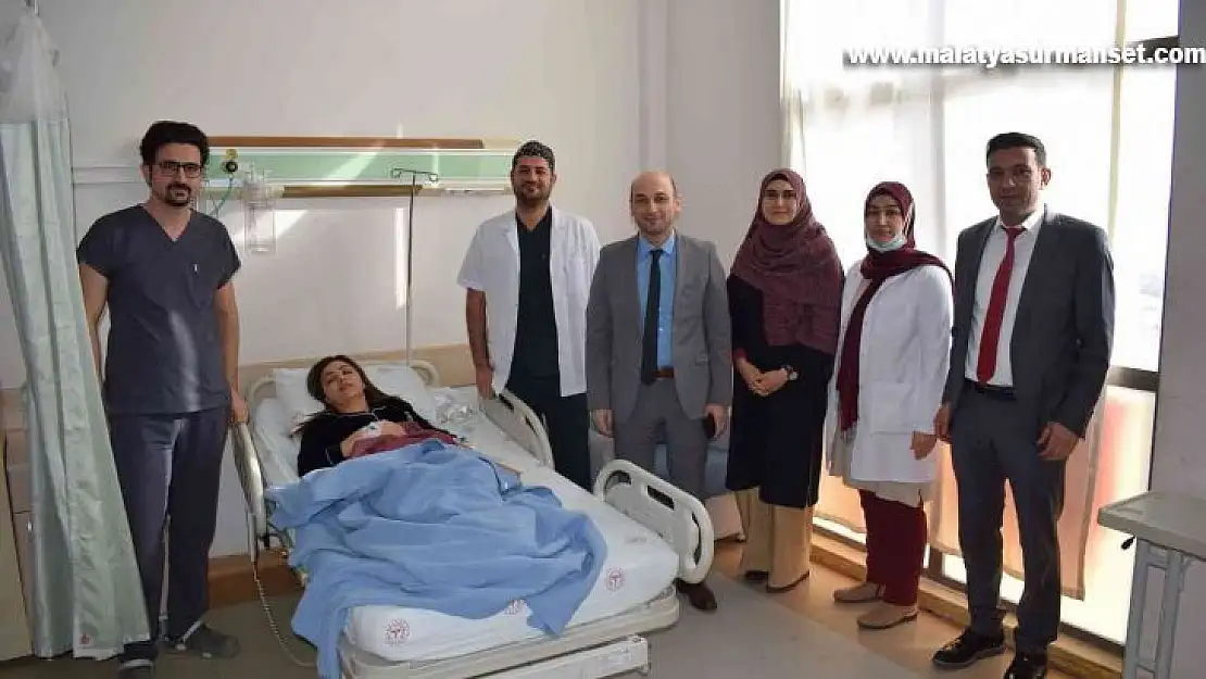 Besni'de ilk kez kapalı lazer taş ameliyatı yapıldı