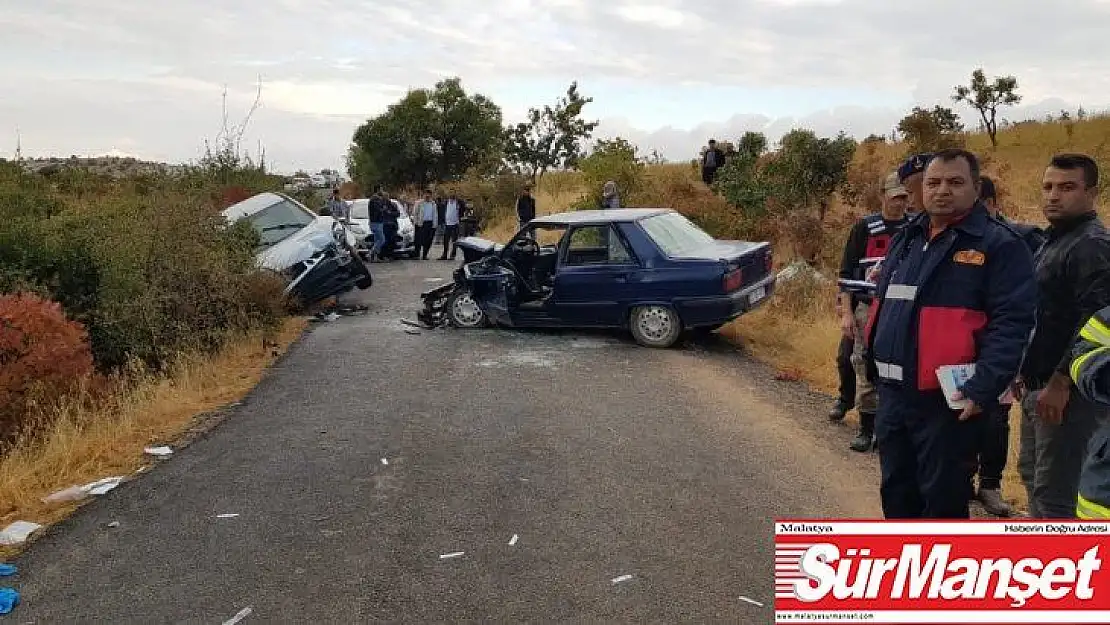 Besni'de trafik kazası: 6 yaralı