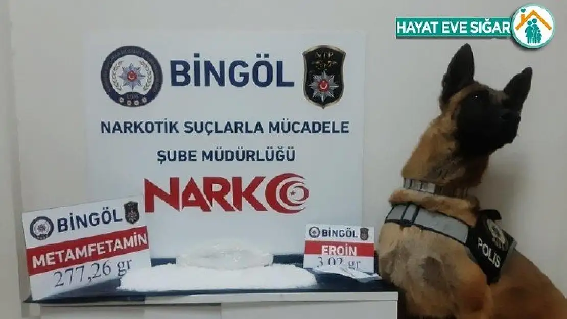 Bingöl'de kasık arasına gizlediği uyuşturucuyla yakalandı