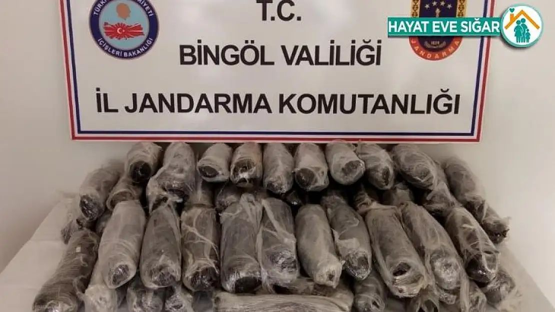 Bingöl'de yapay mağarada zulalı 50 kilo esrar ele geçirildi