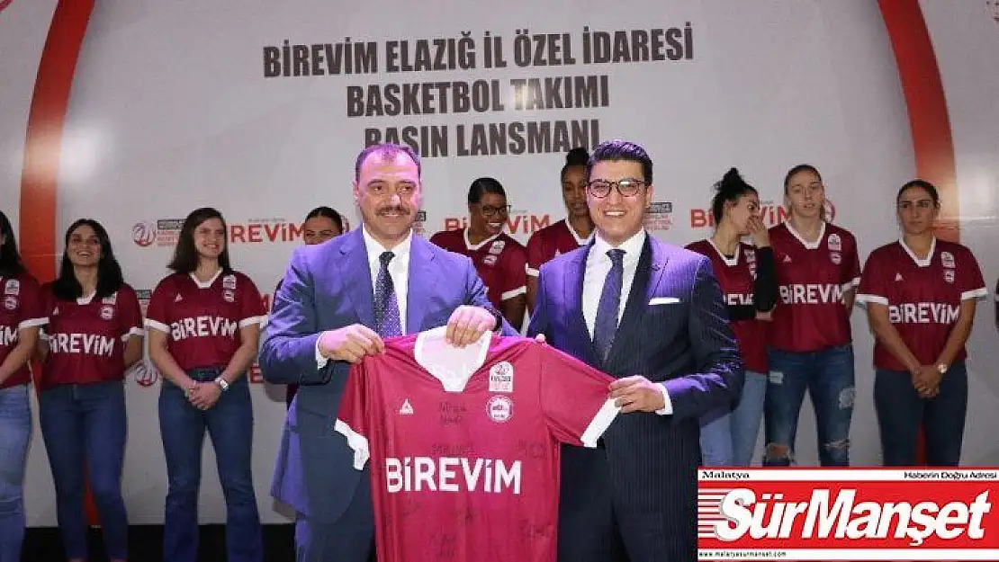 Birevim, Elazığ kadın basketbol takımına sponsor oldu