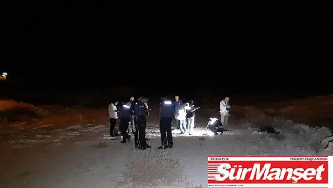 Boş arazide erkek cesedi bulundu