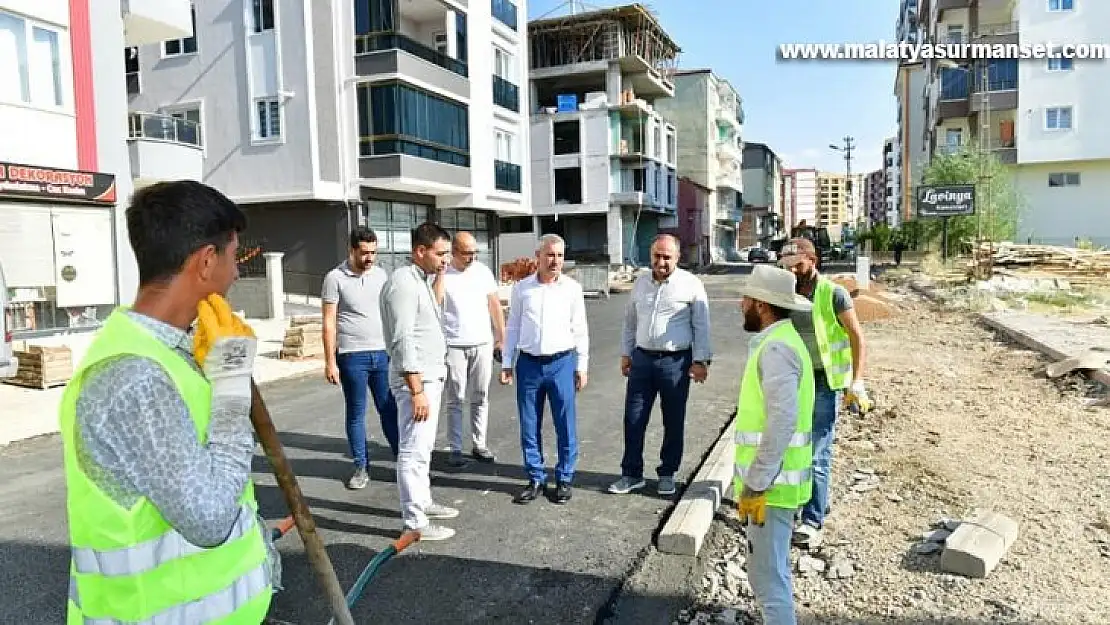 Bostanbaşı Mahallesinde çalışmalar hızlandı