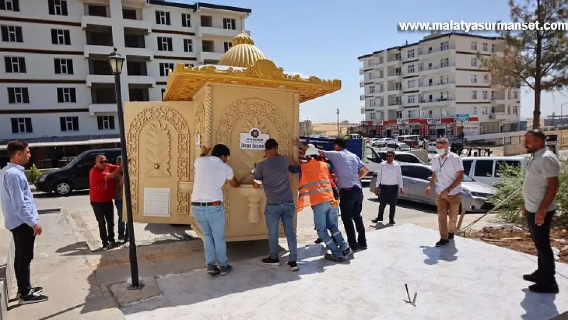 Bu çeşmeden yazın limonata ve şerbet, kışın ise çorba akacak