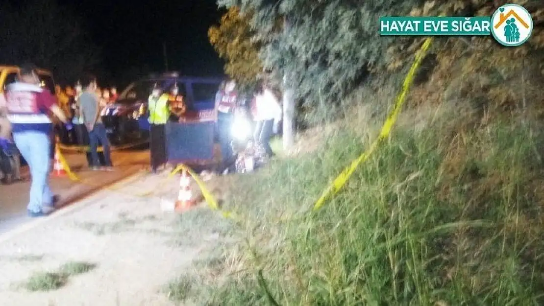 Buharkent'te trafik kazası: 1 ölü