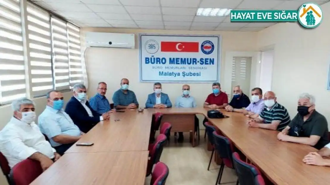 Büro Memur-Sen Malatya Şubesine Önemli Ziyaret