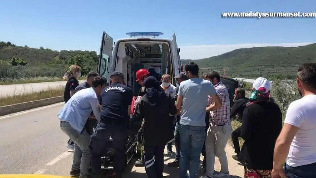 Bursa'da kaza: 3 yaralı