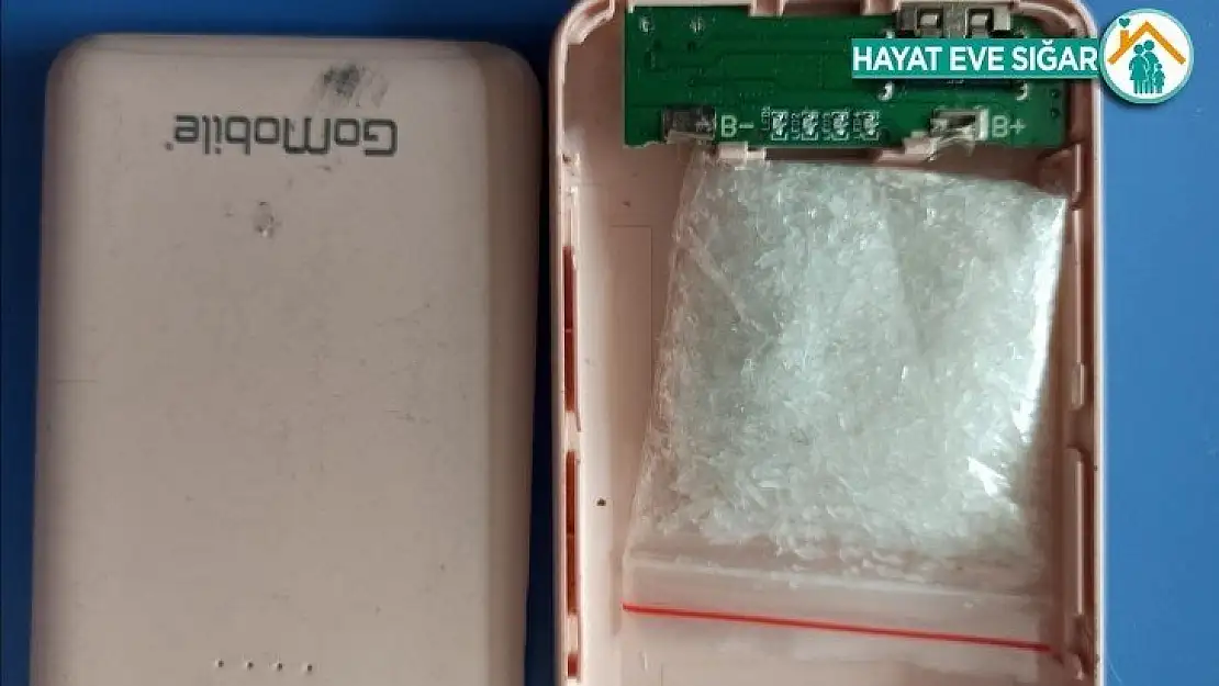 Bursa'da powerbank içerisinden uyuşturucu çıktı