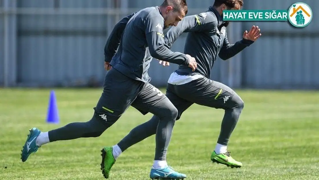 Bursaspor'da Altay maçı hazırlıkları devam ediyor