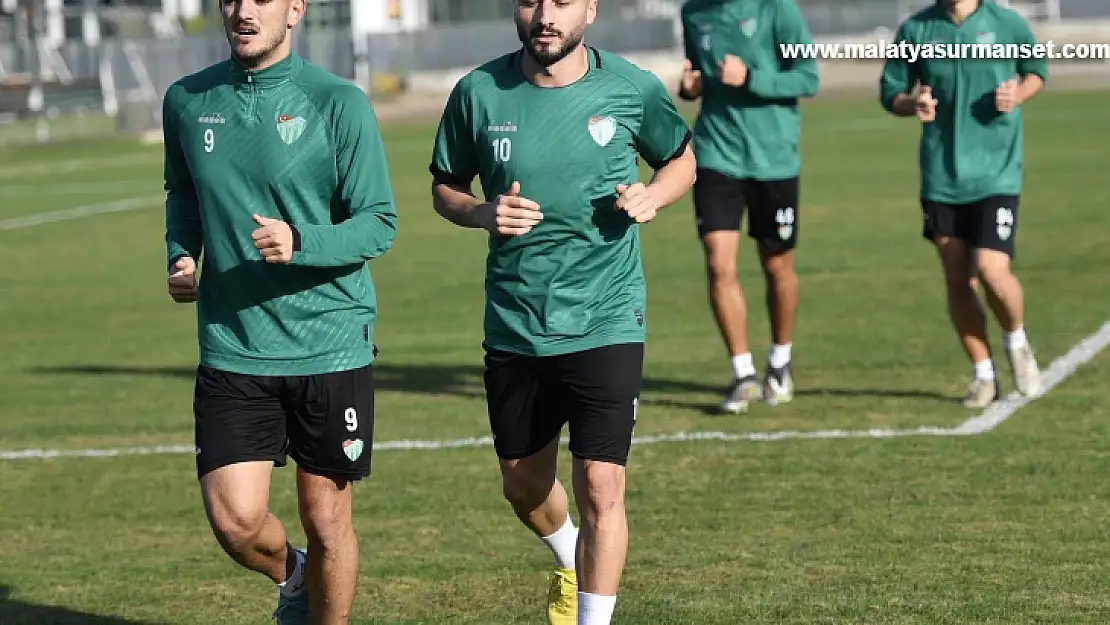 Bursaspor'da Arnavutköy Belediyespor maçı hazırlıkları başladı