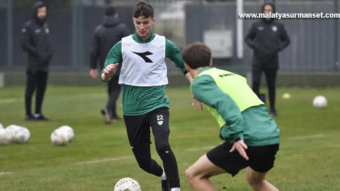 Bursaspor'da Şanlıurfaspor maçı hazırlıkları devam ediyor