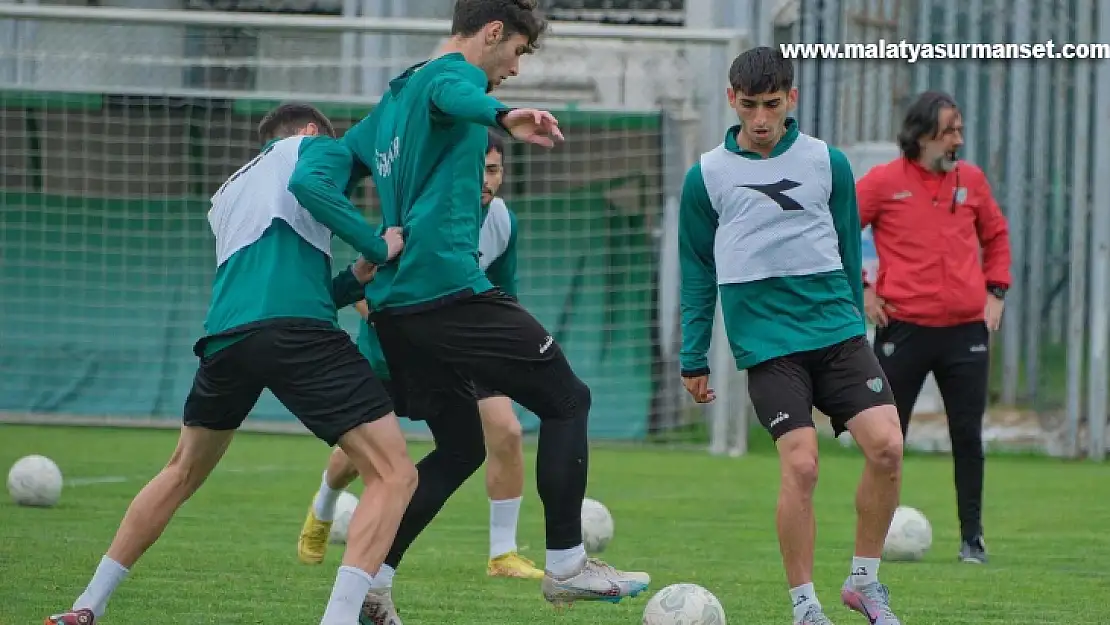 Bursaspor, Somaspor maçı hazırlıklarına devam etti