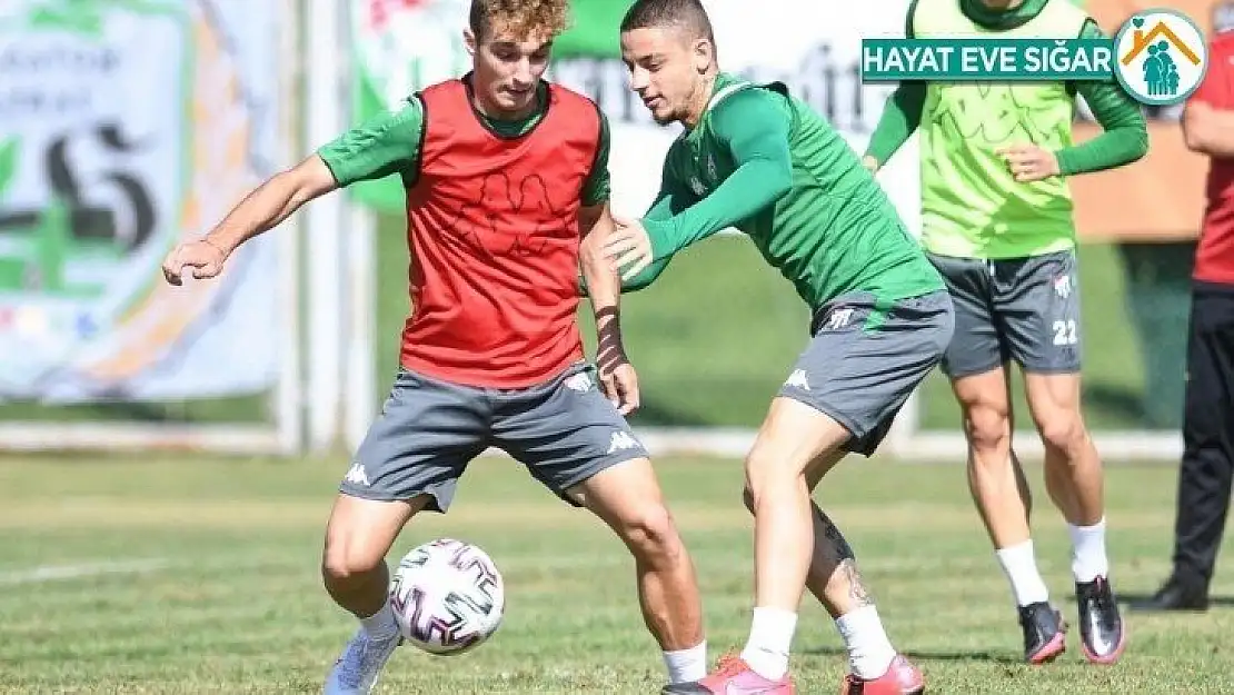 Bursaspor taktik idman yaptı