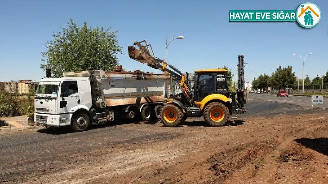 Büyükşehir Belediyesi kazalara neden olan kavşakta çalışma başlattı