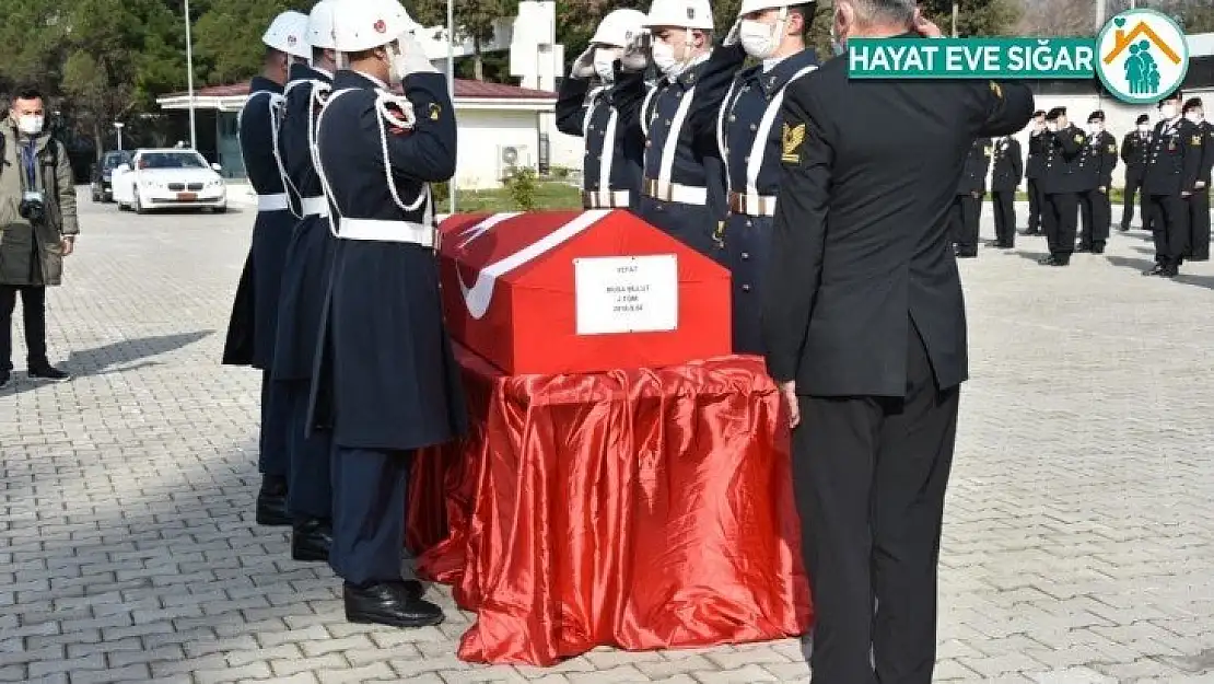 Çanakkale'de tekne faciasında hayatını kaybeden Teğmen Musa Bulut için tören düzenlendi