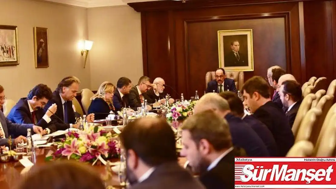 Çankaya Köşkü'nde Barış Pınarı Harekatı Çalıştayı
