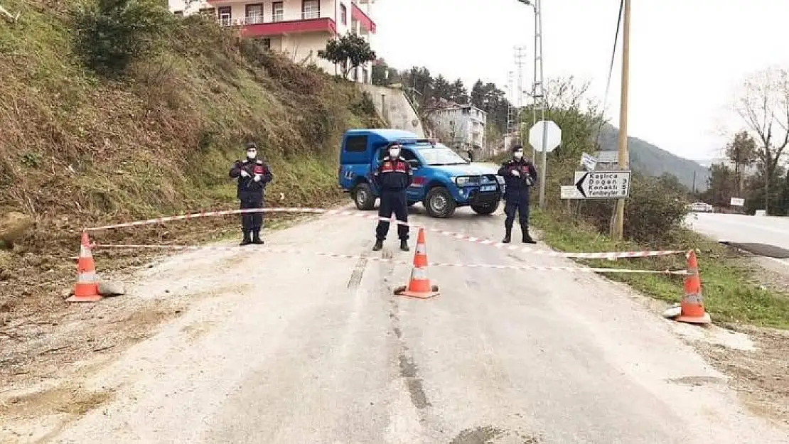 Çatalzeytin'de bir köy daha karantinaya alındı