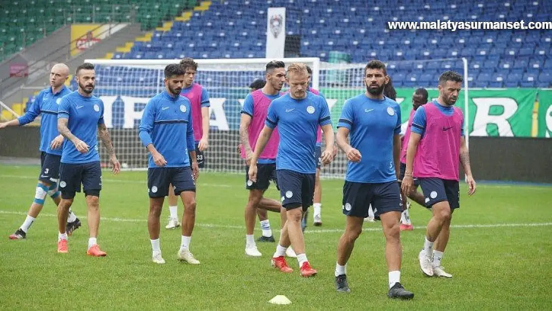 Çaykur Rizespor, Adana Demirspor hazırlıklarını tamamladı