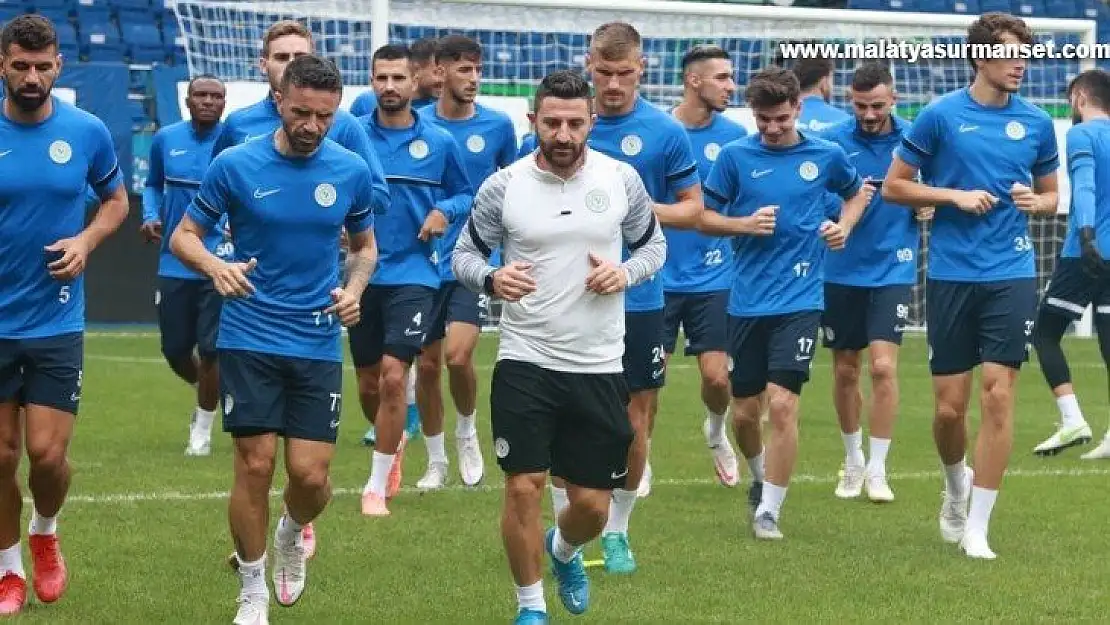 Çaykur Rizespor, Antalyaspor maçı hazırlıklarını sürdürdü