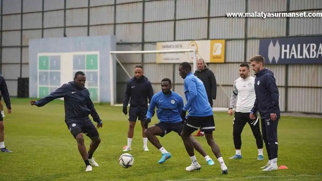 Çaykur Rizespor'da Fenarbahçe maçı hazırlıklarını tamamladı