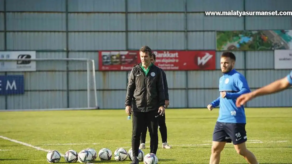 Çaykur Rizespor'da Göztepe hazırlıkları sürüyor