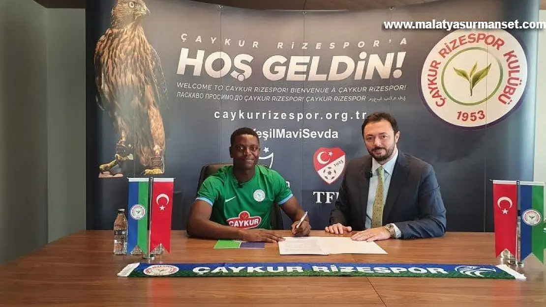 Çaykur Rizespor, Nathan Monzango'yu kiraladı