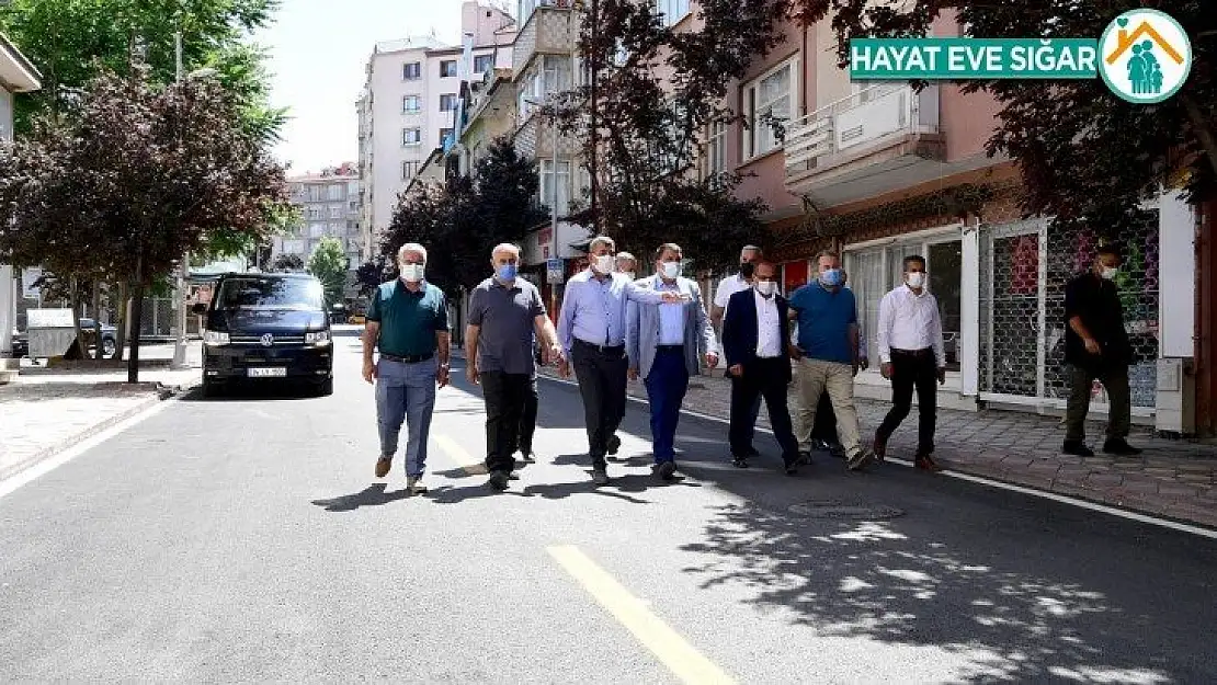 Cezmi Kartay Caddesi'ndeki yenileme çalışmaları tamamlandı