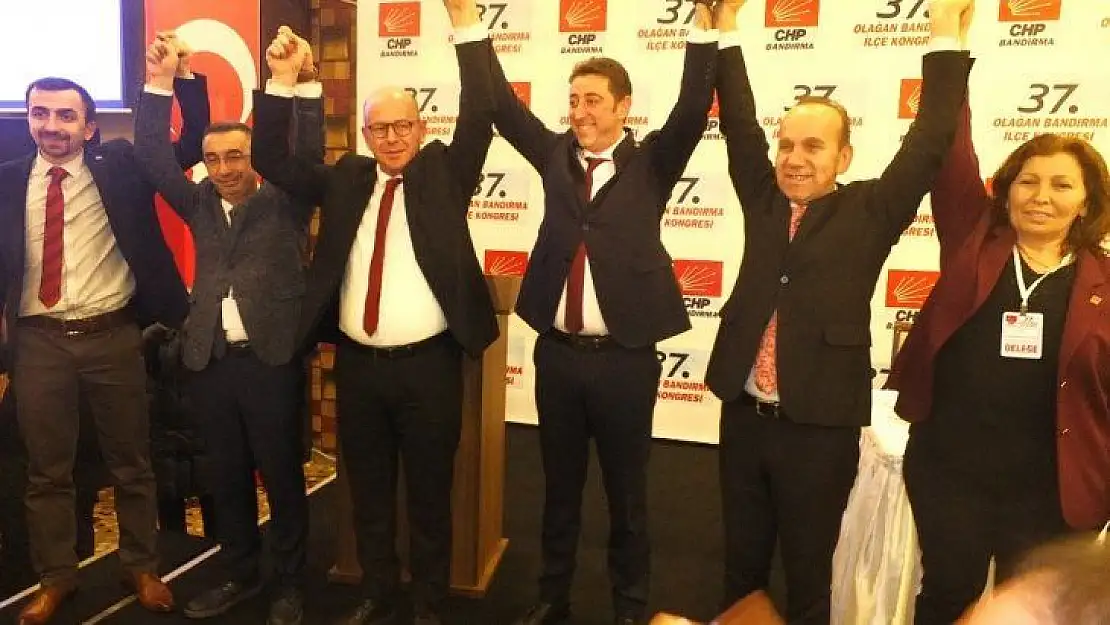 CHP Bandırma Başkanlığına Selim Panç seçildi