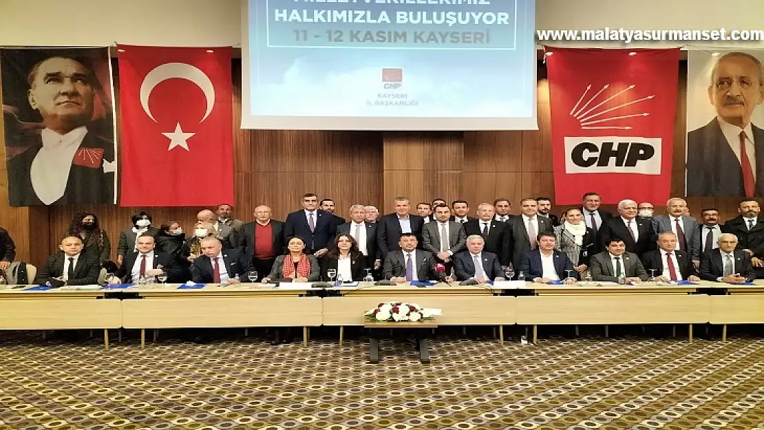 CHP Esnaf Masası 40 Milletvekiliyle Kayseri'ye Çıkarma