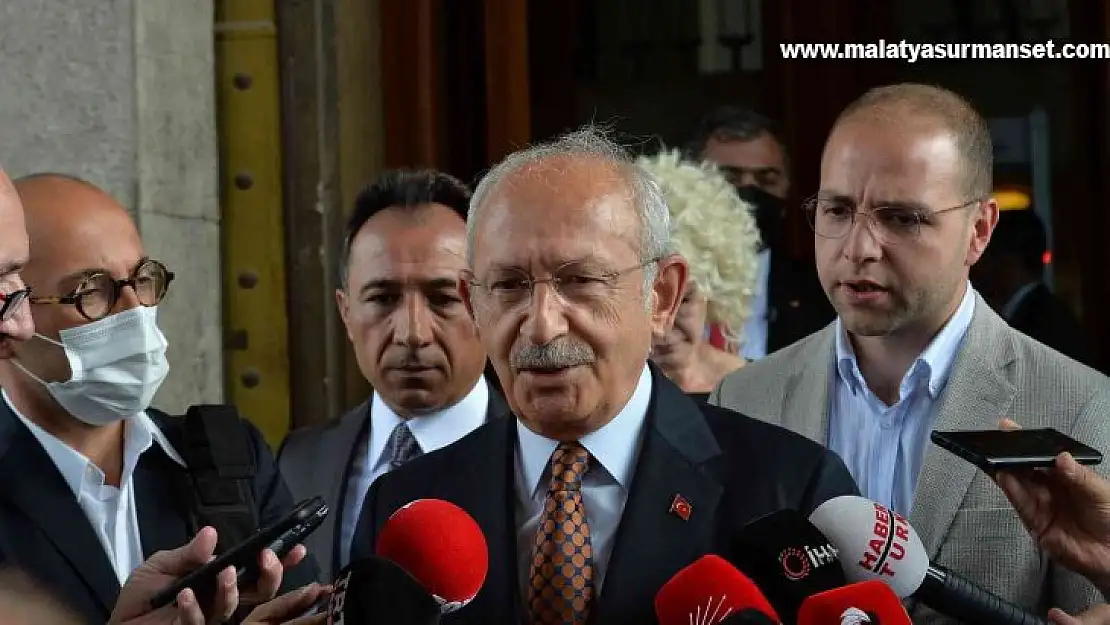 CHP Genel Başkanı Kemal Kılıçdaroğolu: