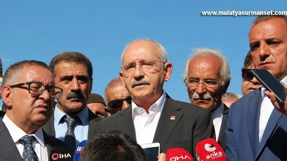 CHP Genel Başkanı Kılıçdaroğlu Van'daki sel bölgesinde